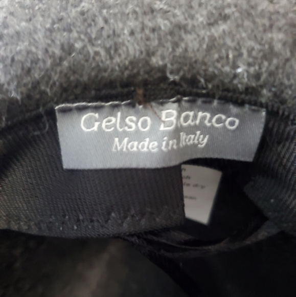 Gelso Bianco Firenze Hats ( Brown & Light Black) 100% Made in Italy - Picture 12 of 15